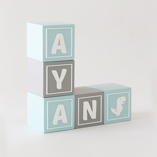 Name Blocks - Contemporary